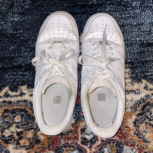 White Air Force Ones